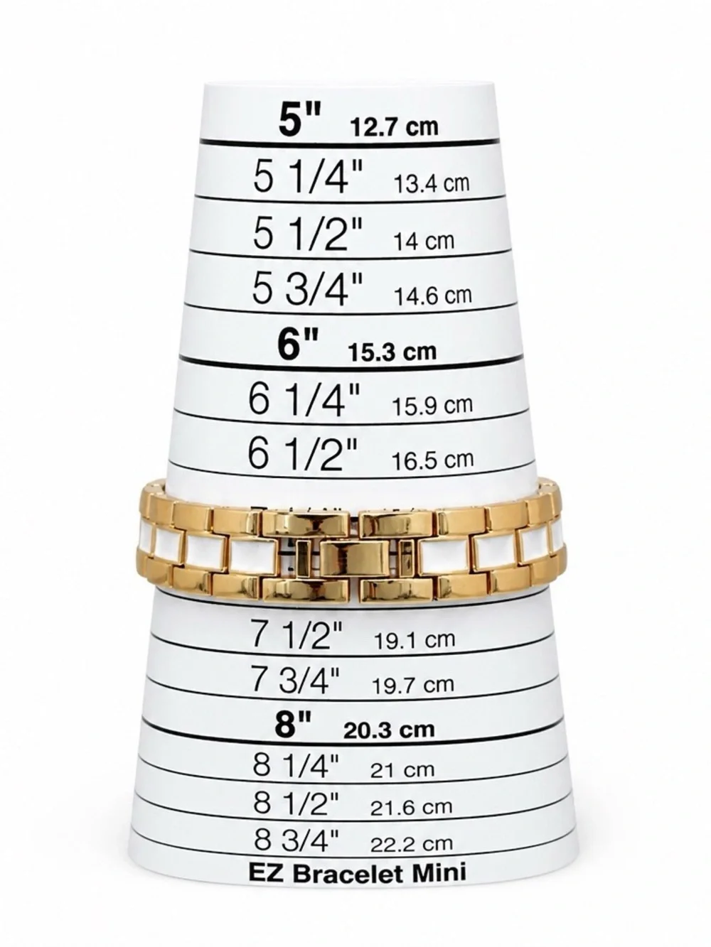 INC Rose Gold and White Women's Bracelet Watch